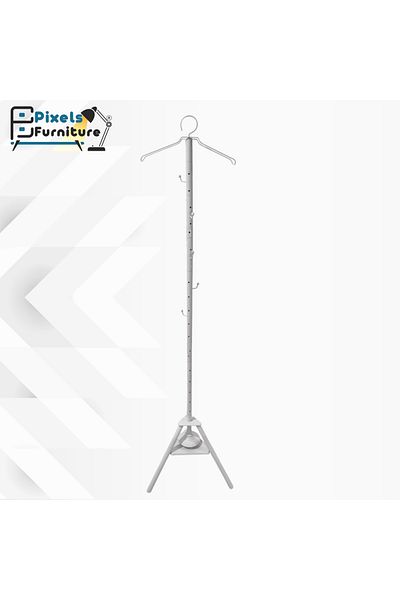 PixelsFurniture Pixel Furniture 2-in-1 Steamer and Hanger with Clothes Steaming Holes and Multi-Purpose Hanger in Stylish Design