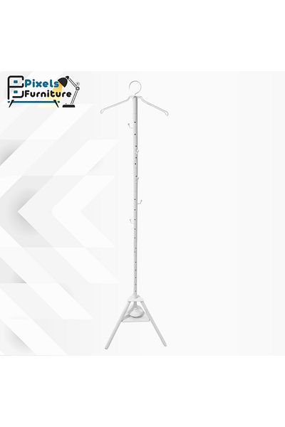 PixelsFurniture Pixel Furniture 2-in-1 Steamer and Hanger with Clothes Steaming Holes and Multi-Purpose Hanger in Stylish Design