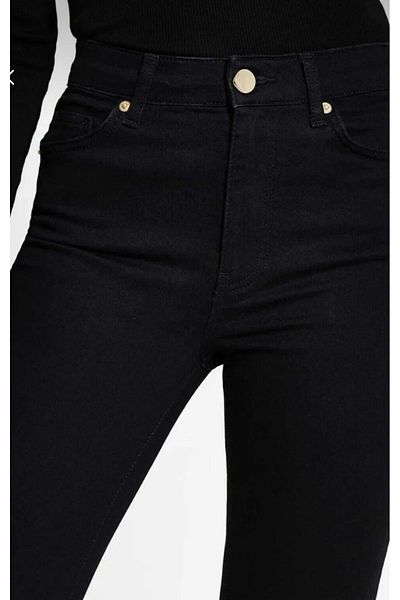 CİHAN PAPEL Women's Black High Waist Flared Trousers
