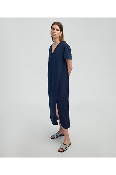 İpekyol Fabric Mix Slit Dress