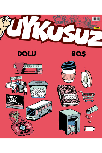 Dergi Kapında Uykusuz Dergi Mayıs 2025