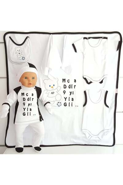 bebegen Bjk 10 Parça Taraftar Bebek Hastane Çıkış Seti Maç Var Dediler Geldik