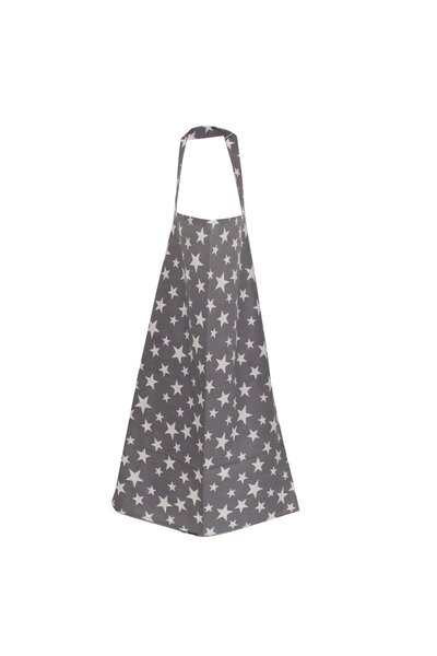 bebegen Γκρι Λευκή Ποδιά Θηλασμού Starry