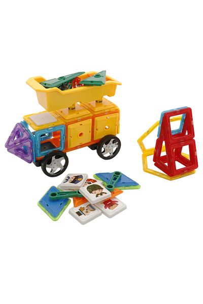 Mappy Set de constructie Mappy Magical Magnet Vehicule