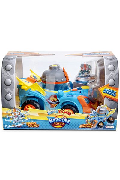 SuperThings Vehicul cu figurina SuperThings - Kazoom Racer
