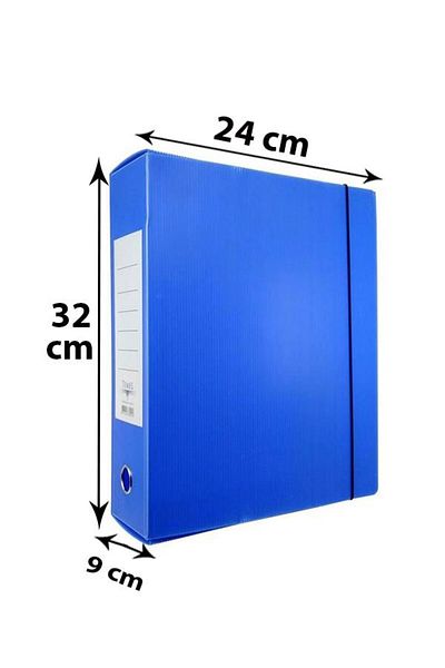 Temel Archive and Project Box 24X32X9Cm Blue