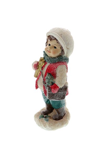 GiftExpress Christmas Decoration Little Boy With Gift