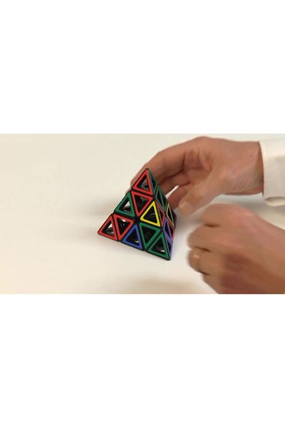 RECENT Piramida Hollow Pyraminx a lui Joc Meffert