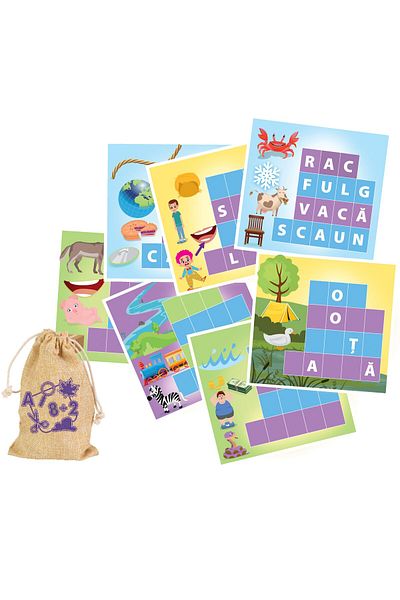 TACTIC Joc educativ Tactic - Sa descoperim litere si cuvinte