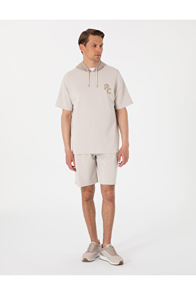Pierre Cardin Taş Comfort Fit Modal Kumaş Örme Şort 50302604-VR049