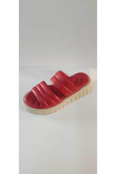 POOMA 2524 Genuine Leather Slippers