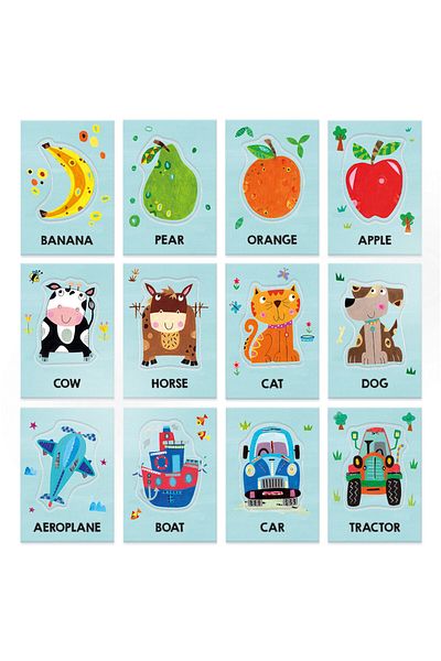 Headu Joc educativ Headu Montessori - Sa invatam cuvinte