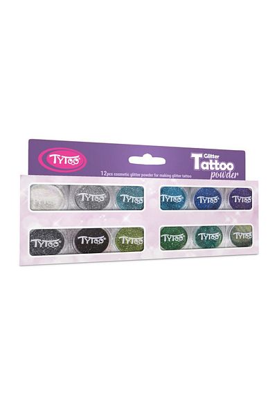 TyToo Set 12 pudre Glitter TyToo