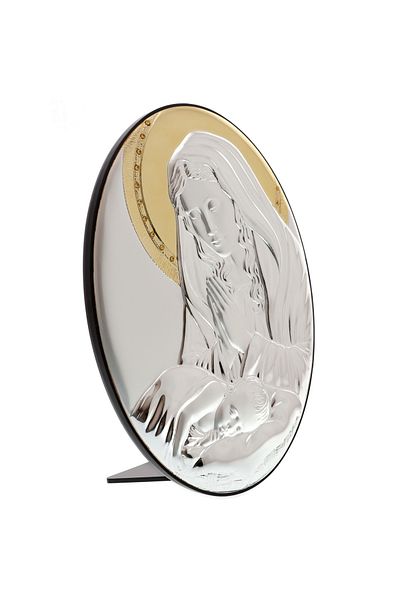GiftExpress Icoana Ovala 3D Fecioara Maria