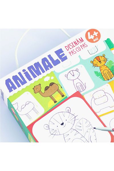 Mimorello Joc educativ Mimorello - Desenam pas cu pas