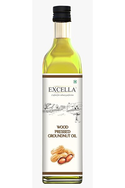 Excella WOOD PRESSED GROUNDNUT OIL 1 LTR