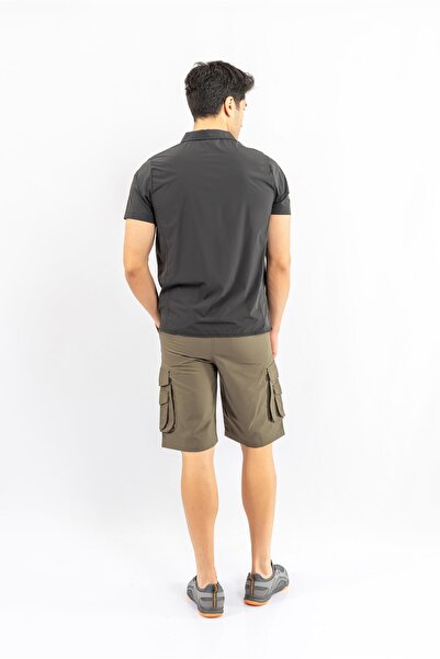 Combat Tactical Outdoor Bermuda Erkek Kapri Kargo Cepli Yürüyüş Şortu - 704