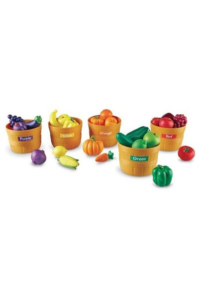 Learning Joc educativ Fructele Fermierului - Set sortare culori