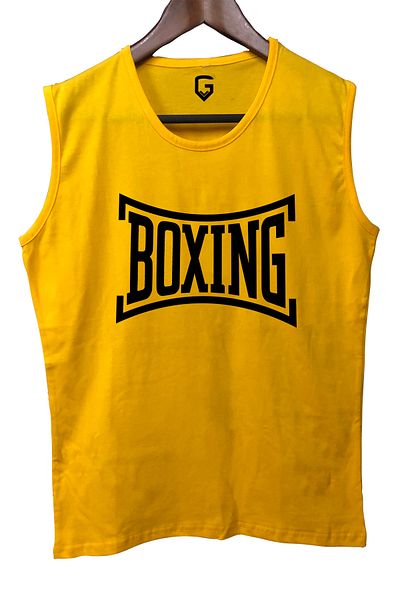 TOP GLORY Boxing Sleeveless Athlete T-Shirt Tank Top Athlete Fitness Athlete