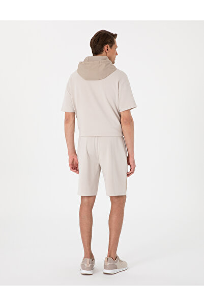Pierre Cardin Taş Comfort Fit Modal Kumaş Örme Şort 50302604-VR049