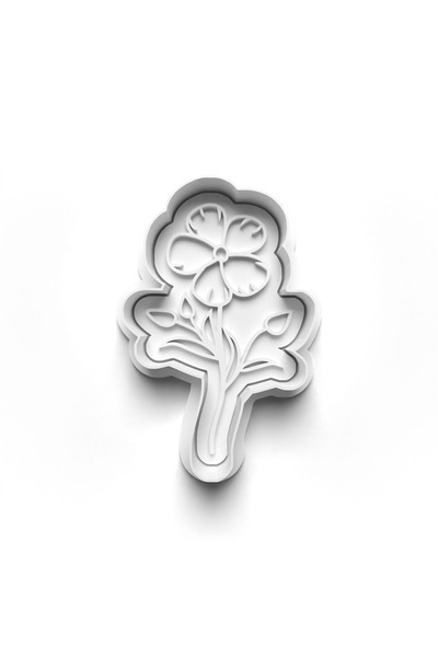Adana Pasta Malzemeleri قاطعة وطوابع قوالب الكعك الزهرية 3D-0264_4