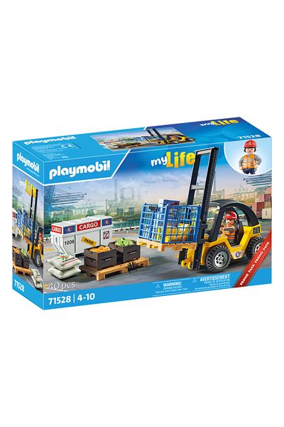 Playmobil my Life - Stivuitor cu marfa