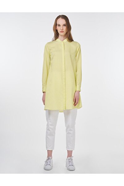 Kayra Μοτίβο γραμμής Basic Tunic Πράσινο φιστίκι