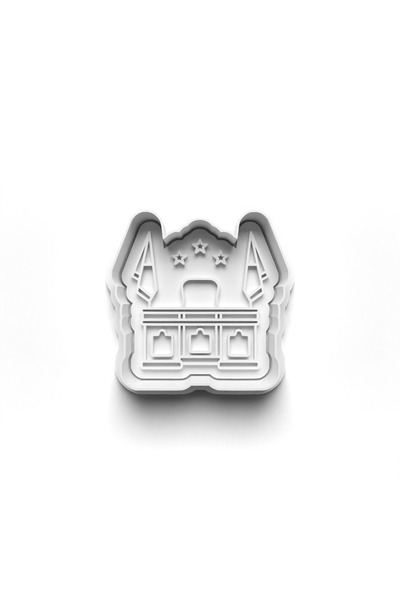 Adana Pasta Malzemeleri قالب قطع وطوابع كوكيز الرئيس الأمريكي 3D-0554_1
