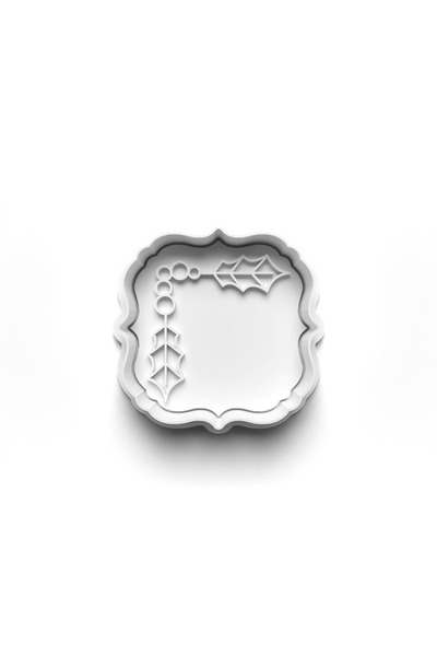 Adana Pasta Malzemeleri إطارات عيد الميلاد قاطعة قوالب البسكويت وختم 3D-0465_2