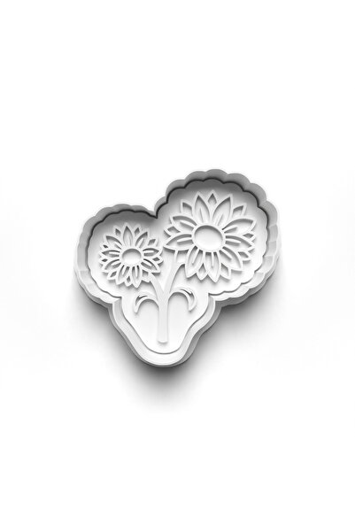 Adana Pasta Malzemeleri Spring Flower Bulk Cookies Mold Cutter and Stamper 3D...