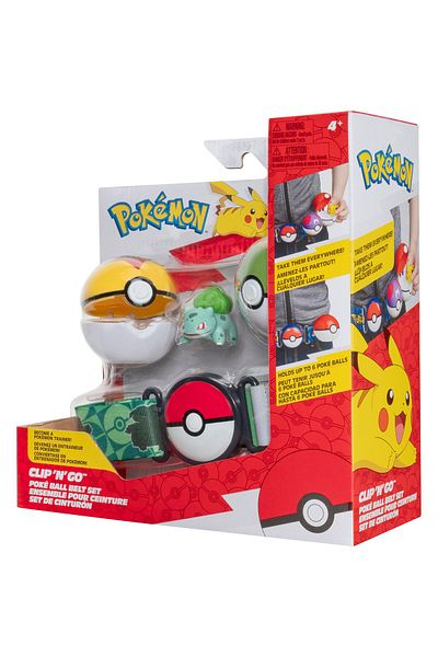 Pokemon Set de joaca Pokemon Clip 'N' Go - Bulbasaur
