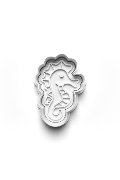 Adana Pasta Malzemeleri قاطعة وطوابع قالب البسكويت تحت الماء 3D-0641_6