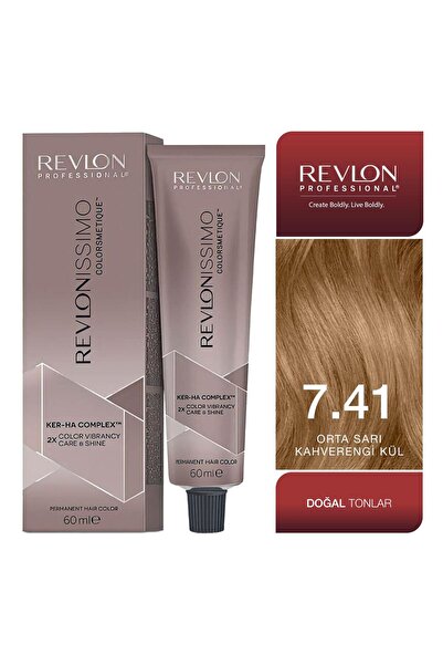 Revlon Professional Revlonissimo Colorsmetique™ CC 7.41 Yoğun Bakır Orta Sarı...