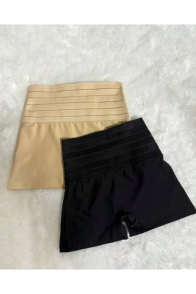 giyindegel High Waist Tightening Abdomen and Belly Tightening Boxer Corset