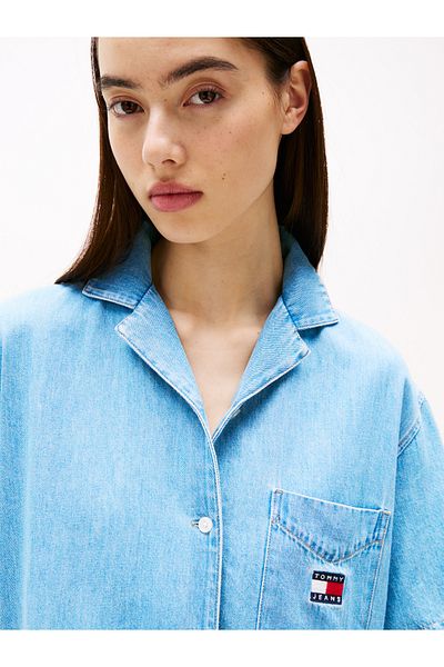 Tommy Hilfiger Tjw Lt Denim Dress Ext Dress