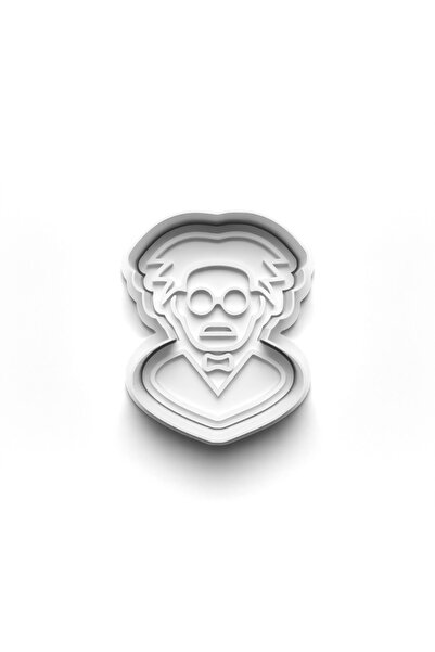 Adana Pasta Malzemeleri قاطعة وطوابع قالب كوكيز أينشتاين 3D-0572_4