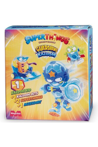 SuperThings Set figurină și vehicul SuperThings - Gardienii lui Kazoom