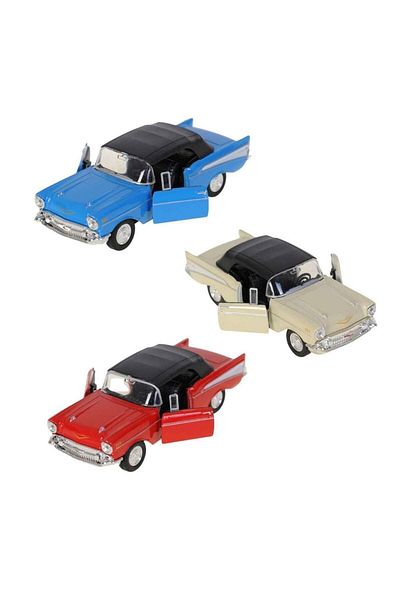 WELLY Net Welly 1:32 Metal Pull Release Chevrolet 57 Bel Air