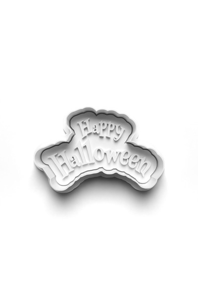 Adana Pasta Malzemeleri Halloween Cooky Cutter and Stamper 3D-0702_1