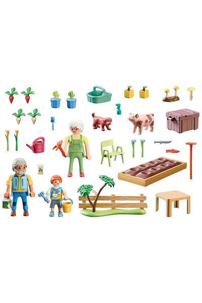Playmobil Country - Vegetable and Grandparents' Garden