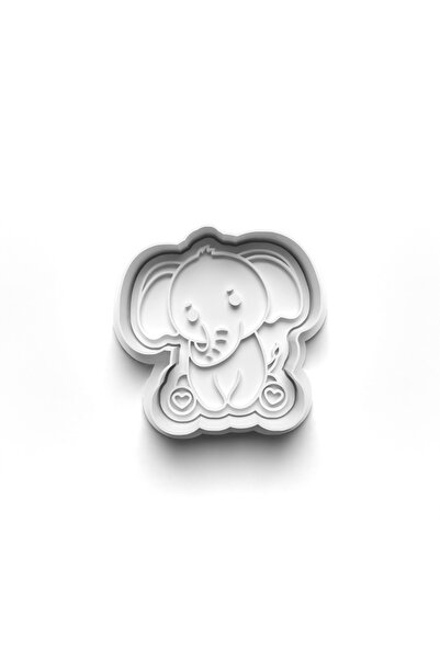 Adana Pasta Malzemeleri قالب قطع وطوابع بسكويت على شكل حيوانات صغيرة 3D-0616_4