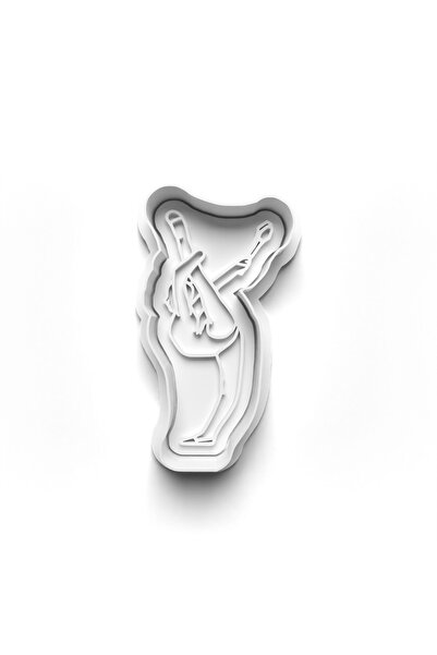 Adana Pasta Malzemeleri قالب وطوابع بسكويت الجمباز 3D-0649_4