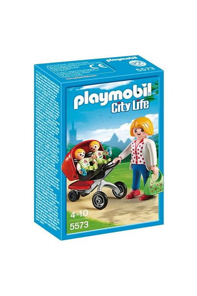 Playmobil City Life - Carucior cu Gemeni