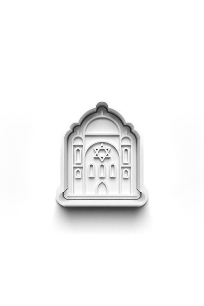 Adana Pasta Malzemeleri قالب قاطع وطوابع الكوكيز من الكنيسة 3D-0573_1