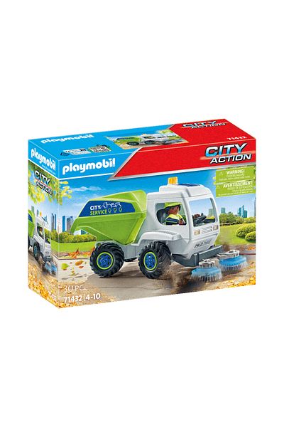 Playmobil City Action - Street cleaning machine