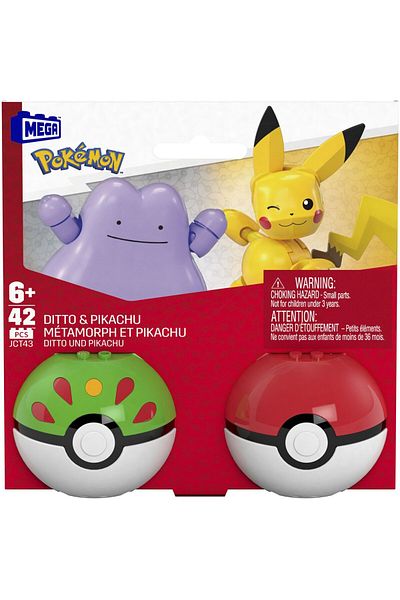 Pokemon Pokemon Mega Construx Building Set - Two Balls