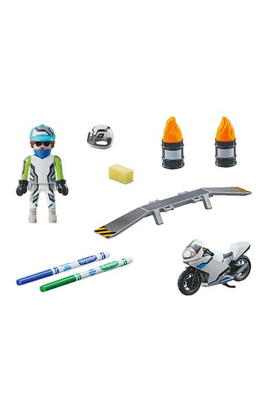 Playmobil Color - Motocicleta