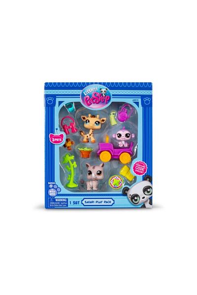 Littlest Pet Shop Set 3 figurine Littlest Pets Shop - Safari
