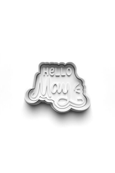 Adana Pasta Malzemeleri Aylar Cooky Cutter and Stamp 3D-0538_5