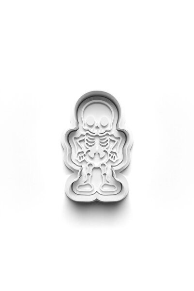 Adana Pasta Malzemeleri قالب كوكي الهيكل العظمي لعيد الهالوين من كاديلز وطواب...